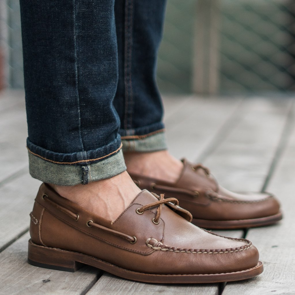 Thursday Handsewn Loafer Hickory - Click Image to Close