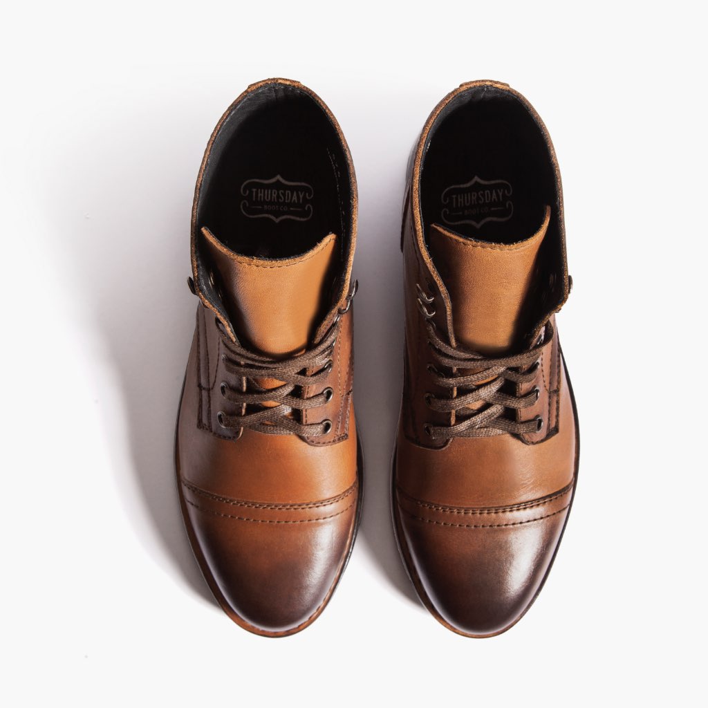 Thursday Boots Captain Brandy - Click Image to Close