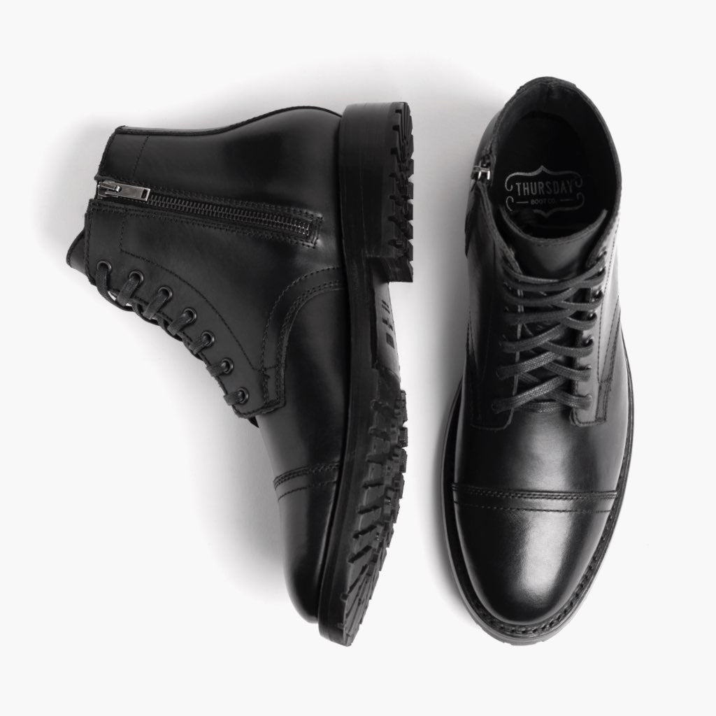 Thursday Boots Major Black - Click Image to Close