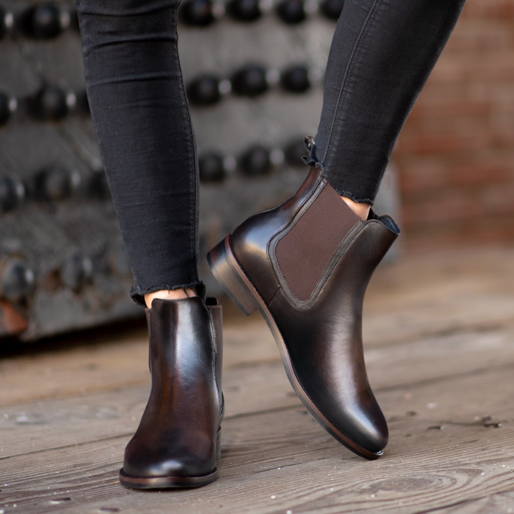 Thursday Boots Duchess Black Coffee - Click Image to Close