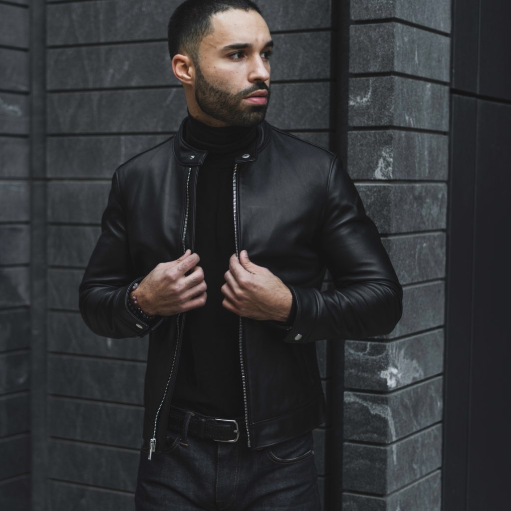 Thursday Racer Jacket Black - Click Image to Close