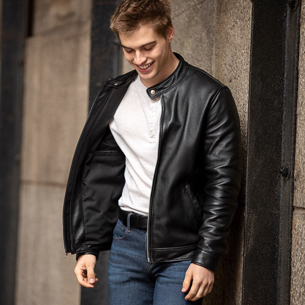 Thursday Racer Jacket Black - Click Image to Close